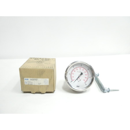 WIKA 4IN 1/4IN 0-30PSI NPT PRESSURE GAUGE 233.53 4" 8501552